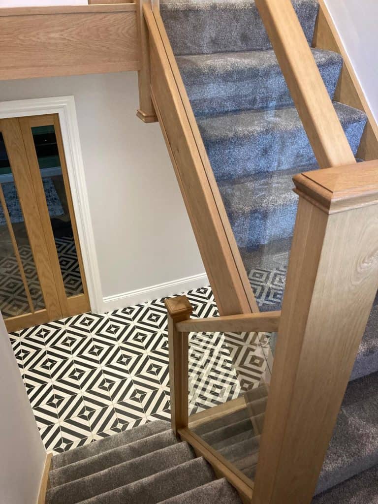 Staircase from the side